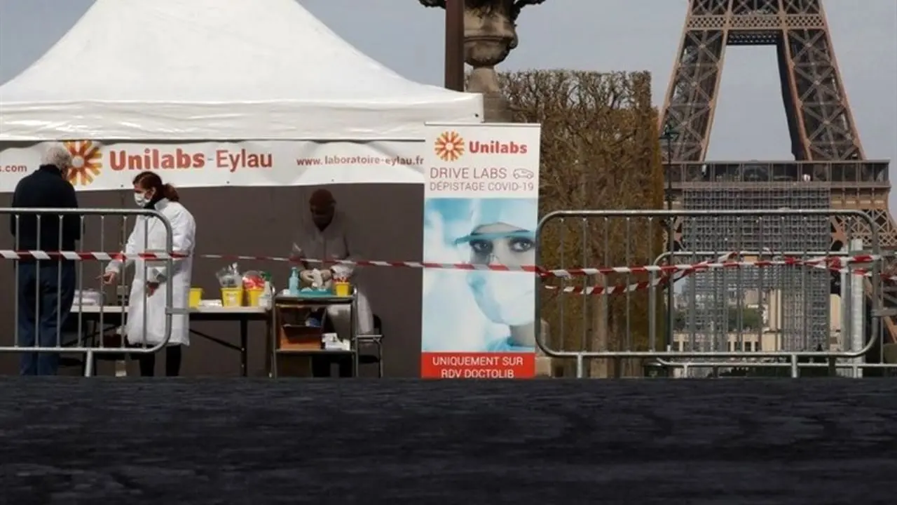 شمار قربانیان کرونا در فرانسه از 13 هزار نفر گذشت