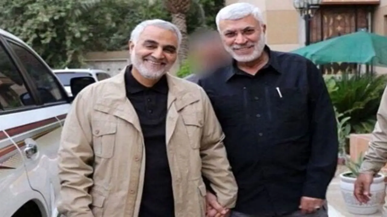 گرامیداشت صدمین روز شهادت سردار سلیمانی و ابومهدی المهندس در عراق