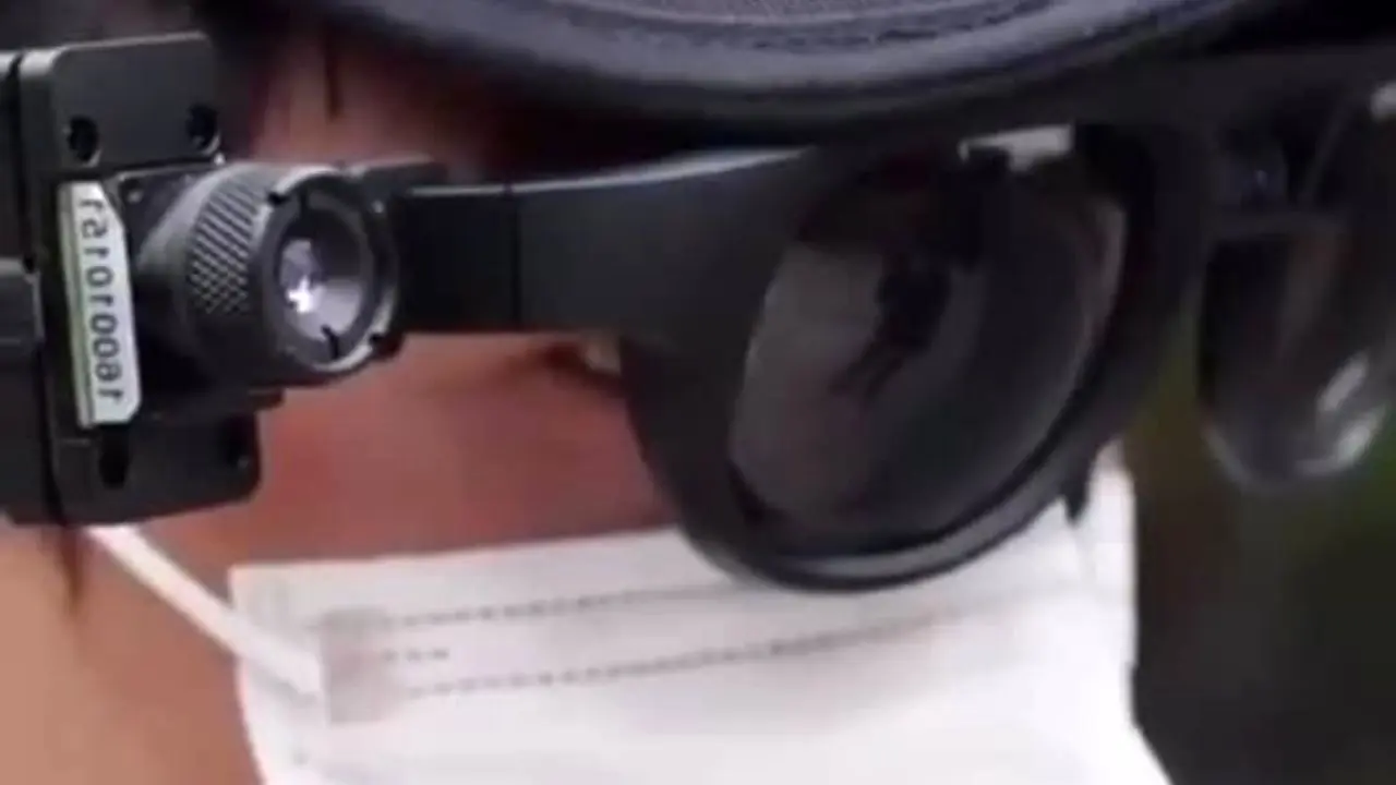 عینک هوشمندی که درجه حرارت شهروندان چینی را مشخص می‌کند + ویدئو