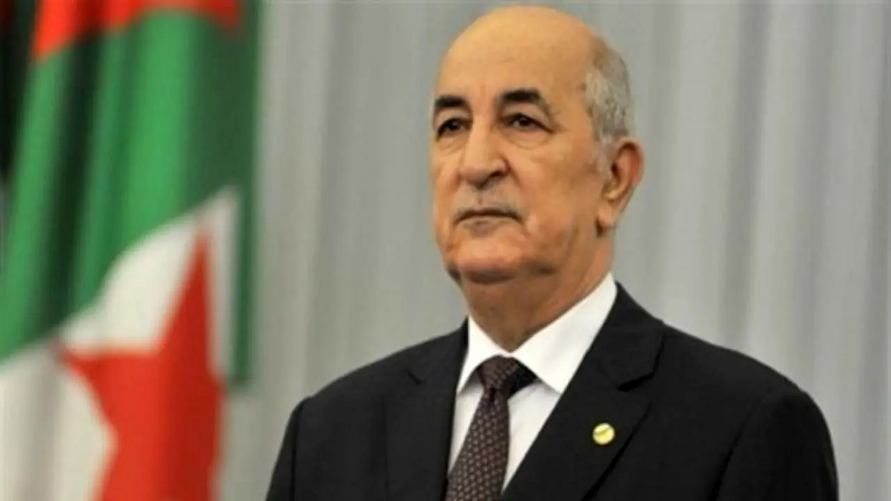 رئیس جمهور الجزایر حقوق یک ماه خود را به مبارزه با کرونا اختصاص داد