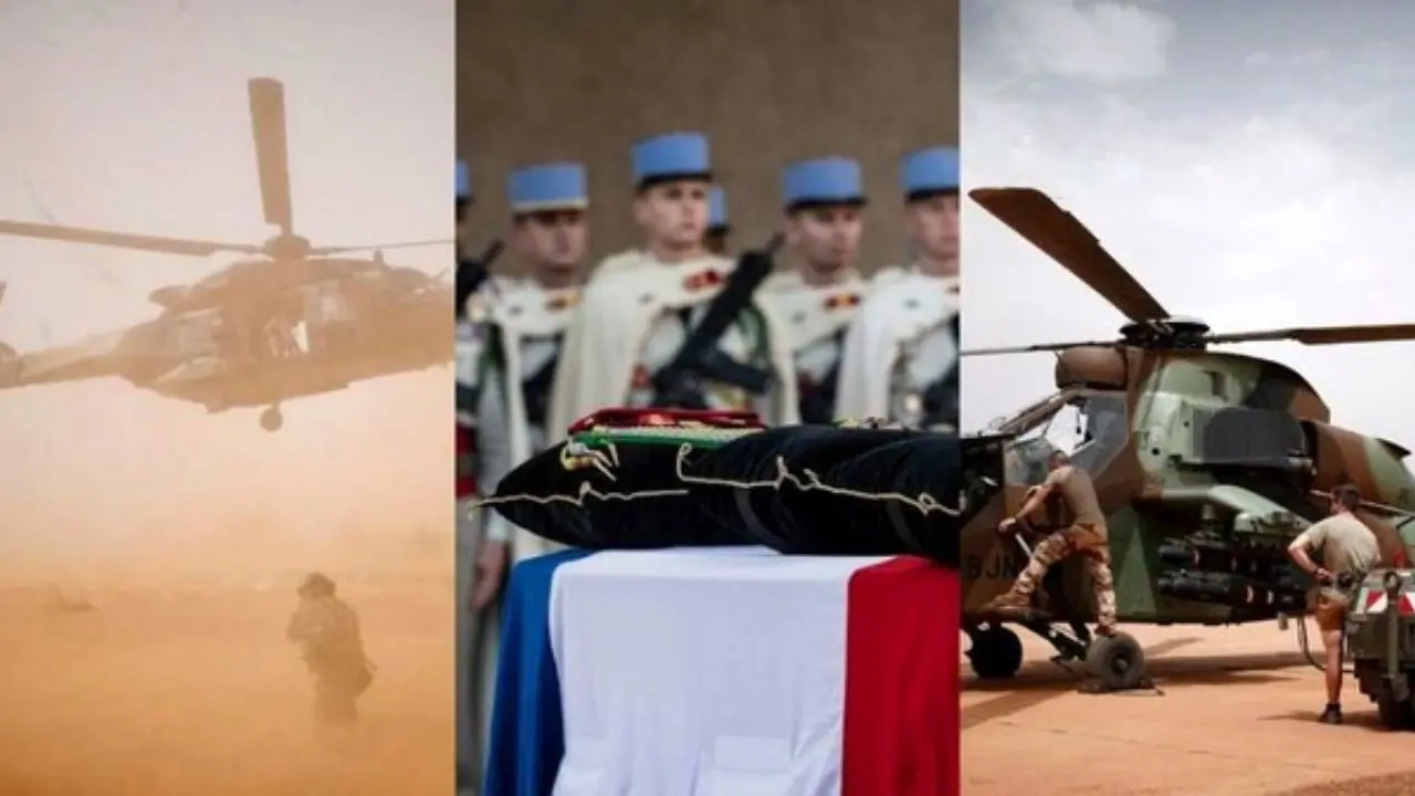 سقوط بالگرد نظامی فرانسه دو کشته برجای گذاشت