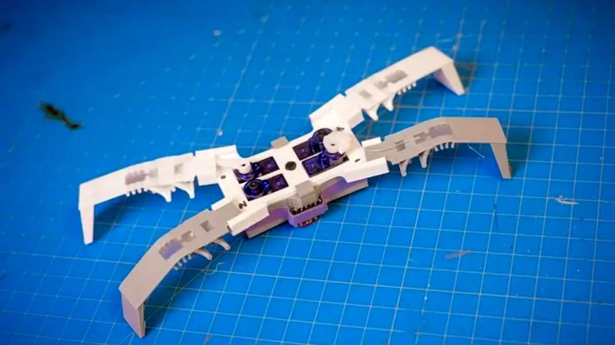 ساخت سریع ربات‌های حشره‌مانند با فناوری چاپ سه‌بعدی