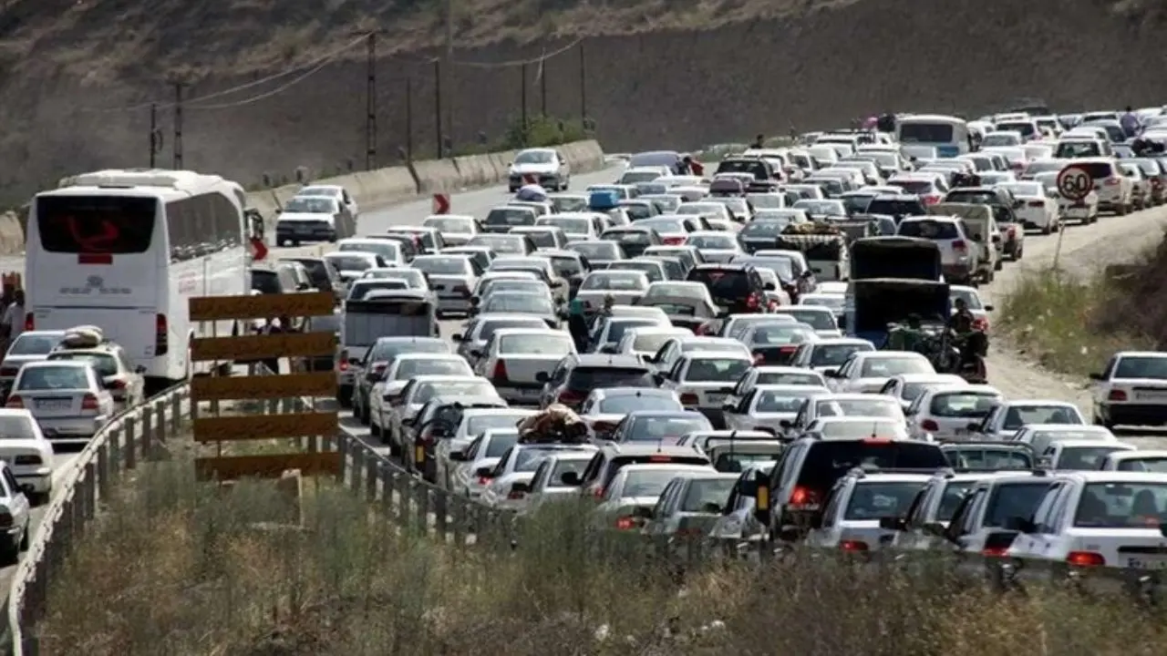 ترافیک سنگین در راههای ورودی به تهران