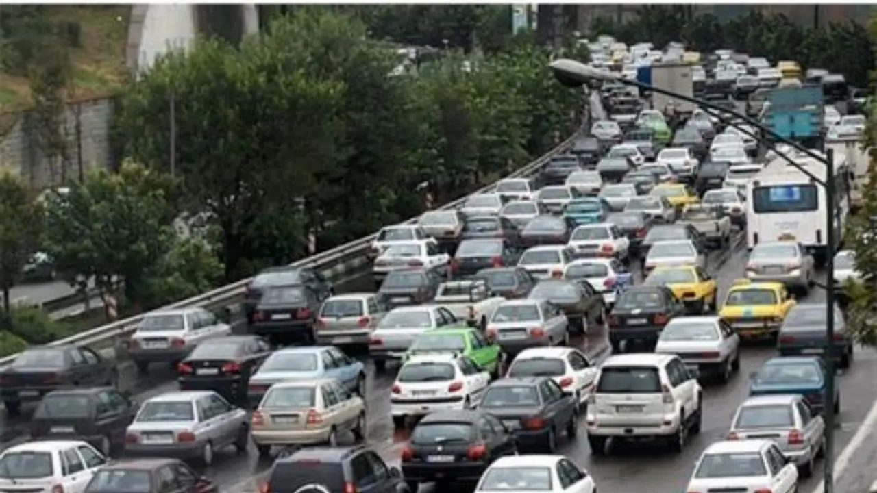 ترافیک صبحگاهی معابر پایتخت در اولین روز اردیبهشت