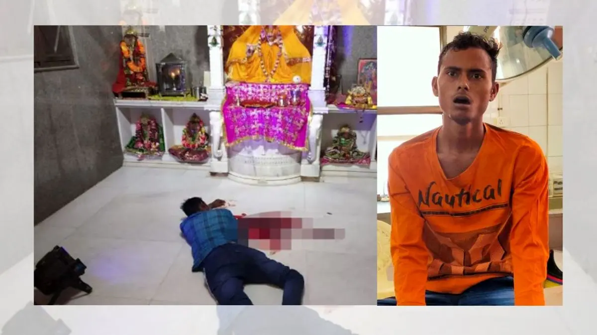 مرد هندی برای خلاصی از کرونا زبان خود را قربانی خدایش کرد