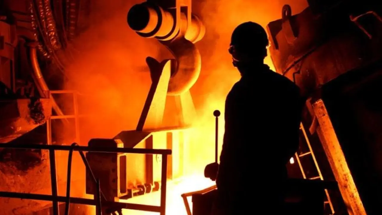 افزایش 13.2 درصدی تولید فولاد خام ایران