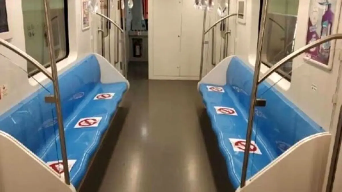 جزئیات شیوه‌نامه استفاده از مترو در طرح فاصله‌گذاری اجتماعی
