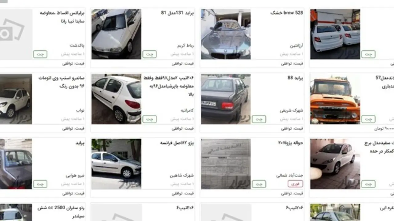 درج قیمت مسکن و خودرو در سایت‌های اینترنتی ممنوع شد