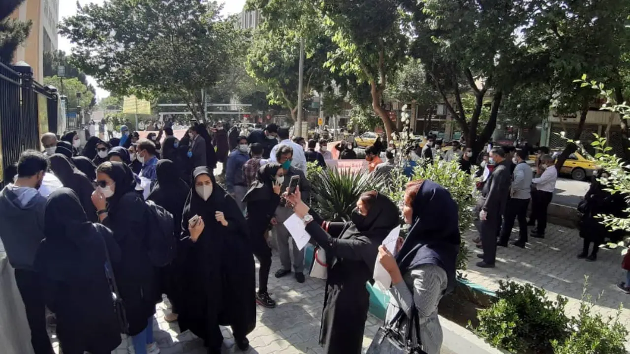 تجمع پرستاران اصفهانی در اعتراض به تبعیض