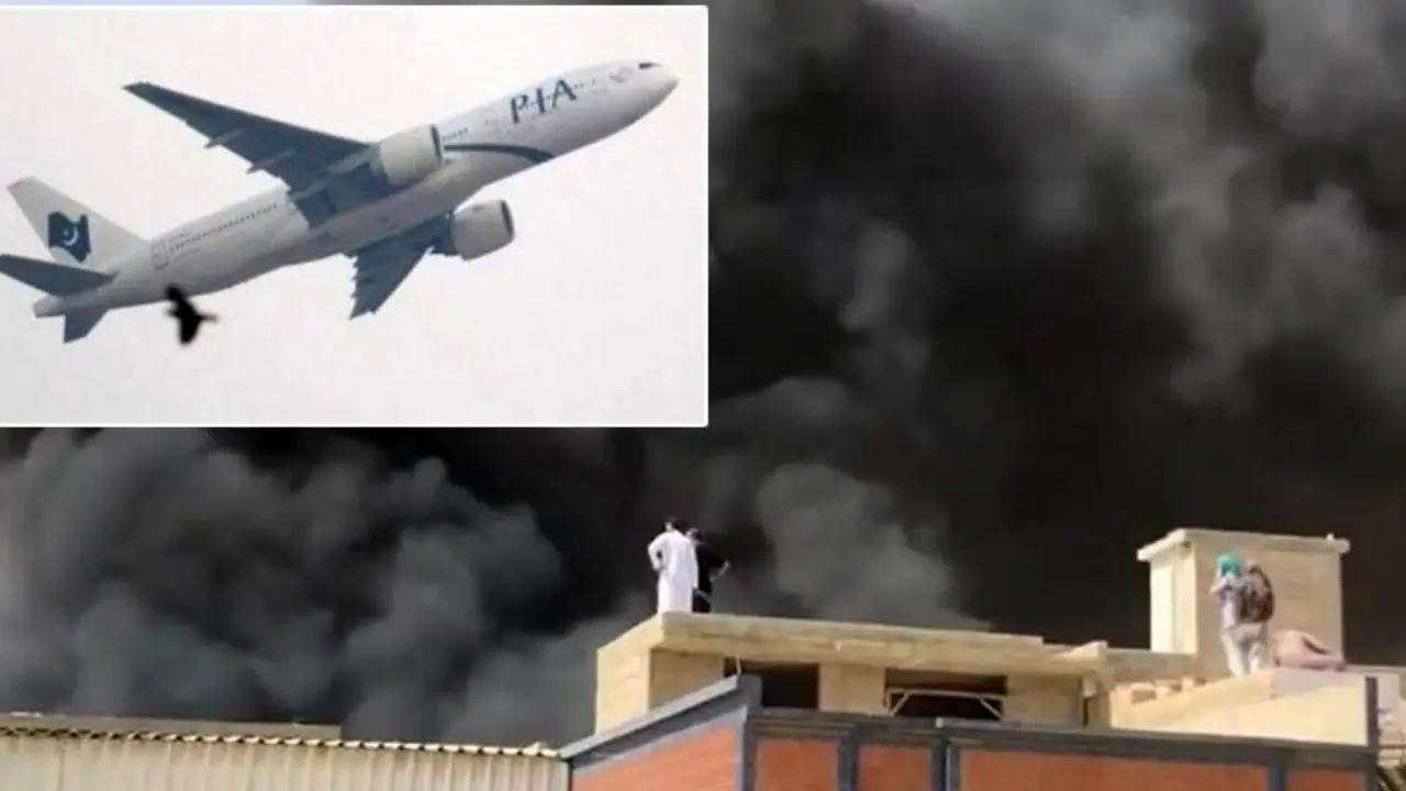نجات فردی که از سقوط هواپیما جان سالم به در برد + ویدئو