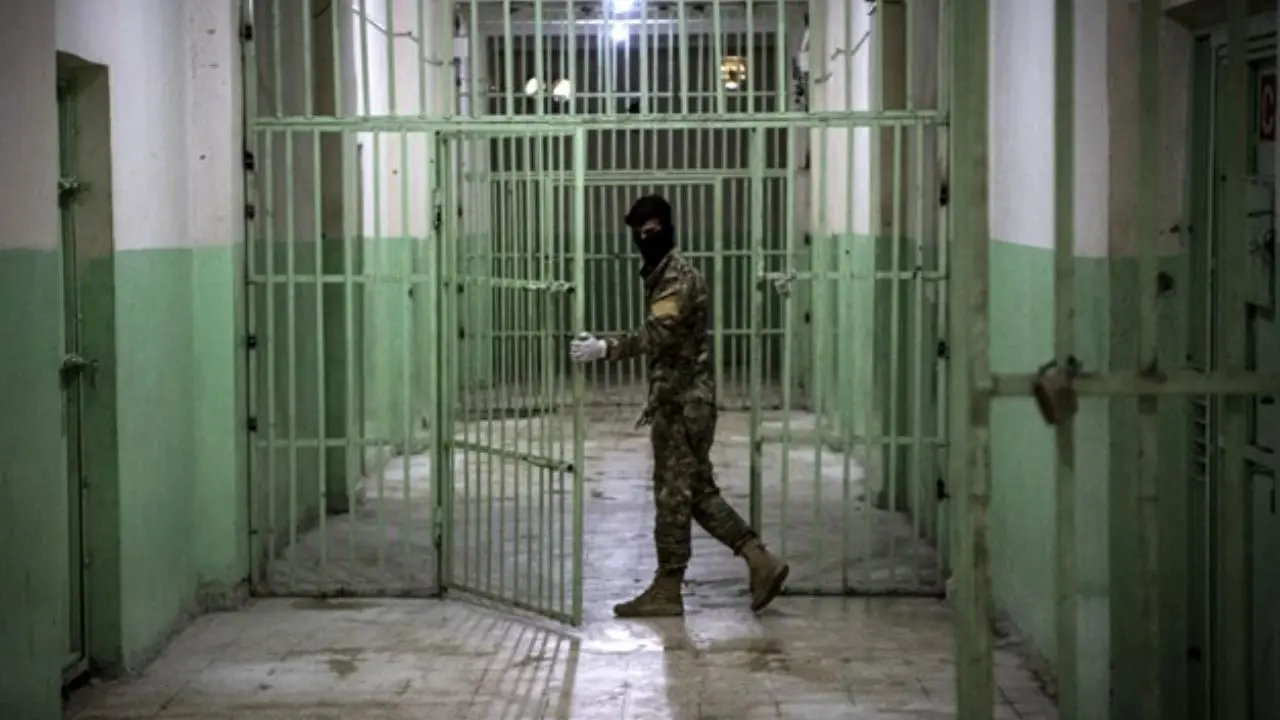 فرار چندین زندانی داعشی از زندان تحت کنترل نیروهای کُرد در شمال سوریه