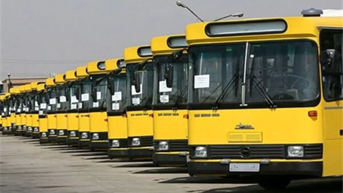 54 درصد ناوگان اتوبوسرانی تهران فرسوده است