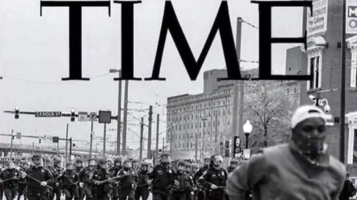 جلد اعتراضی مجله تایم در واکنش به نژادپرستی+عکس