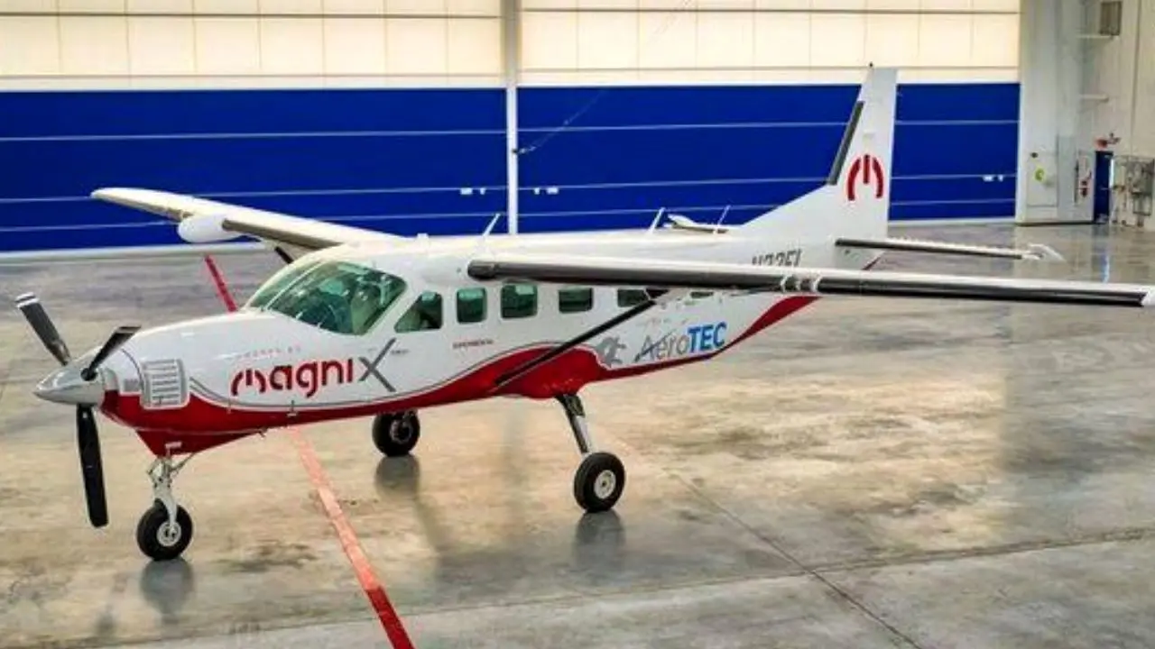 هواپیما ای‌-کاوانا بر فراز ایالت واشنگتن آمریکا + ویدئو