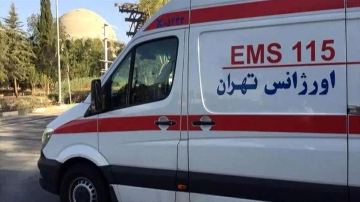 سقوط یک کارگر از ارتفاع 15 متری در تهران