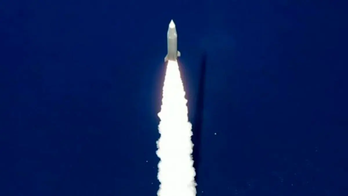 جدیدترین تصاویر از آزمایش موشکی اسراییل+ویدئو پرتاب از دریا