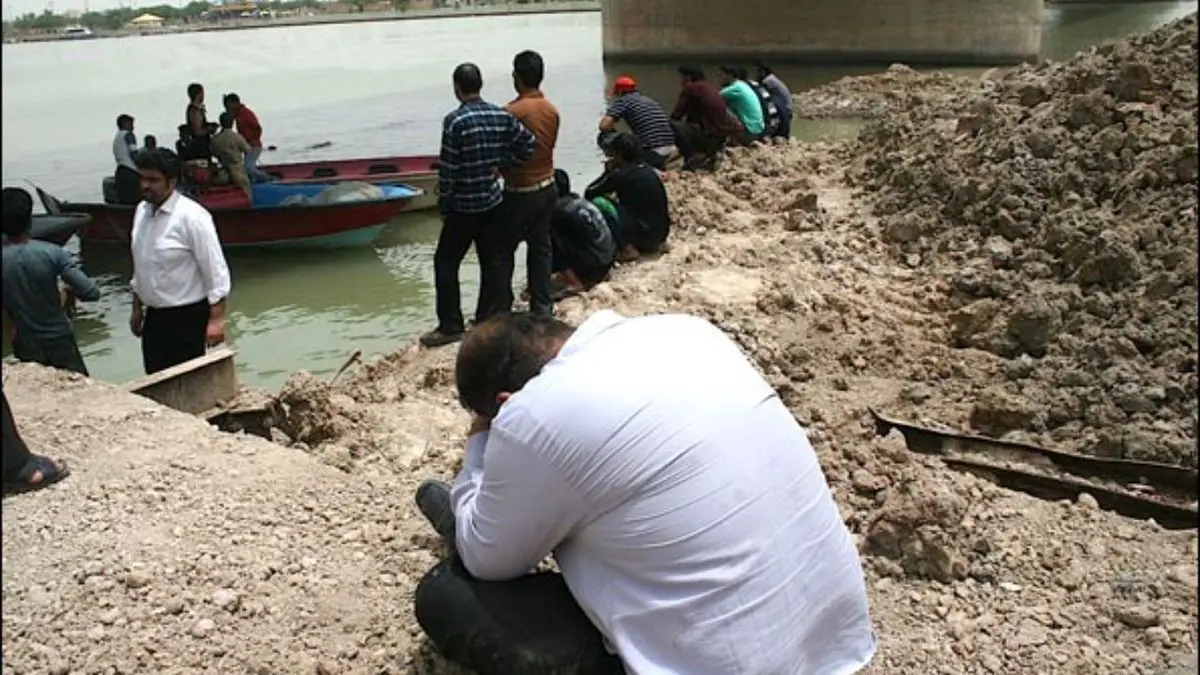 2 خواهر در رودخانه کارون خرمشهر غرق شدند