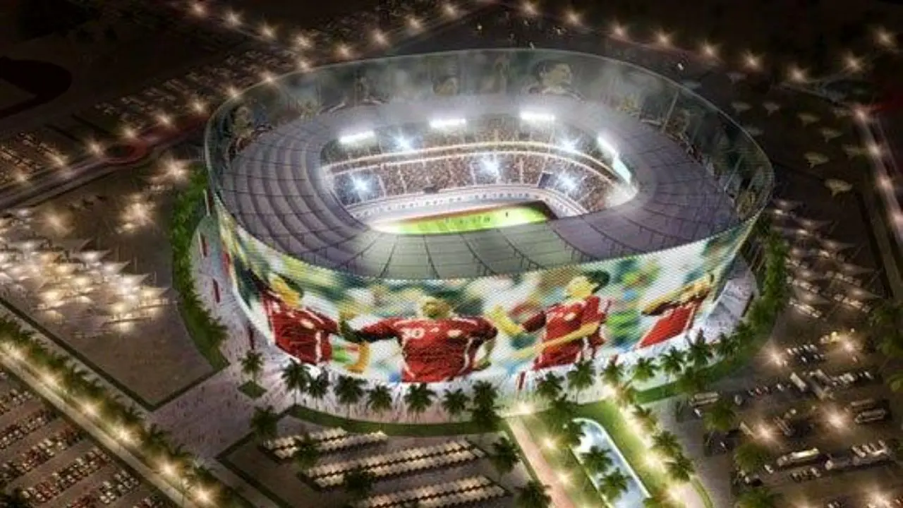 ورزشگاه الریان قطر تکمیل شد