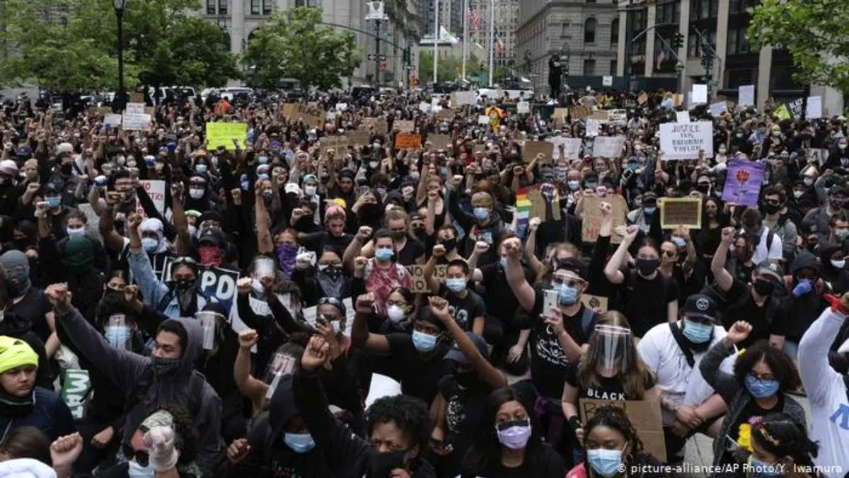 بزرگ‌ترین اعتراضات نسبت به مرگ جورج فلوید در خارج از آمریکا