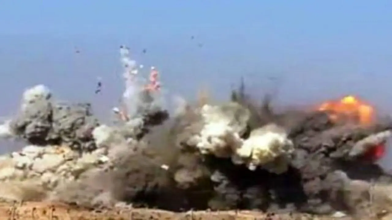 بمباران سه مقر داعش به دست حشدالشعبی
