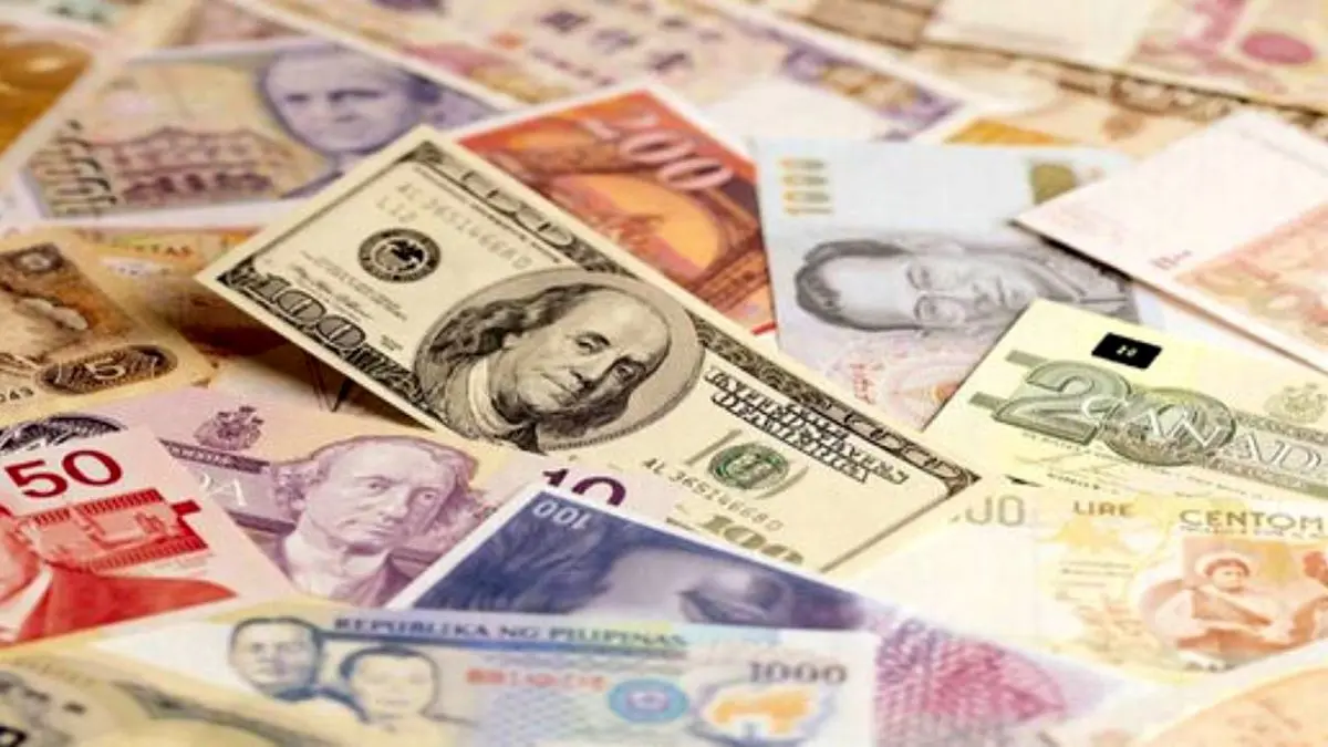 نرخ رسمی یورو و 21 ارز دیگر در مسیر نزولی