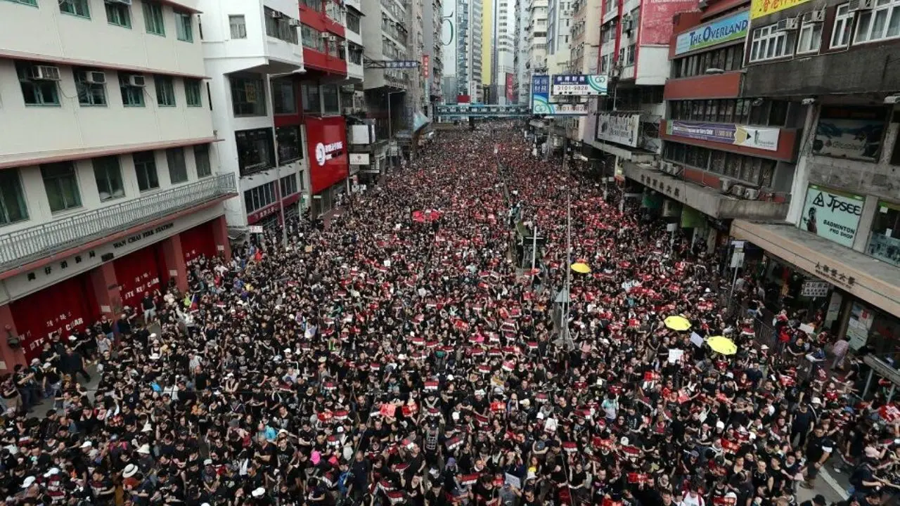 برگزاری تظاهرات سالانه در هنگ کنگ ممنوع شد