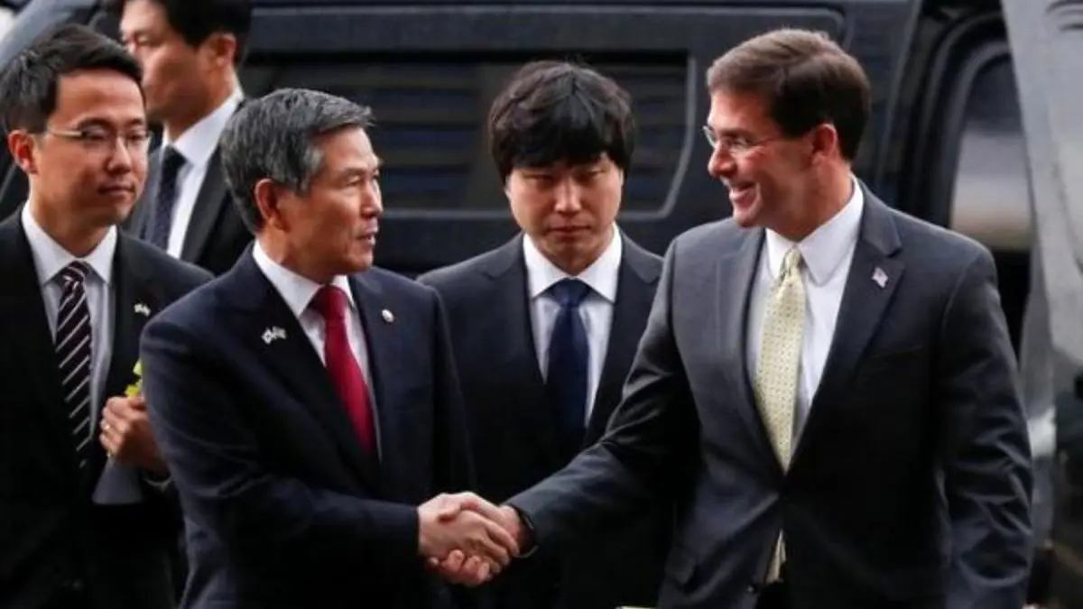 بیانیه مشترک وزیران دفاع کره و آمریکا
