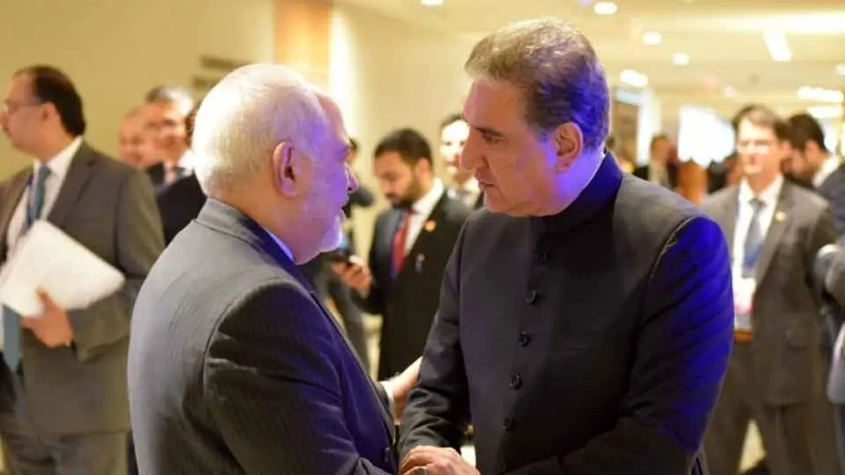 ظریف برای وزیر خارجه پاکستان آرزوی بهبودی کرد