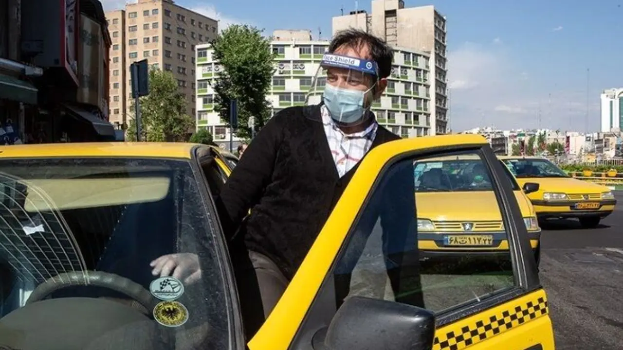 ماسک زدن در تاکسی هم اجباری شد