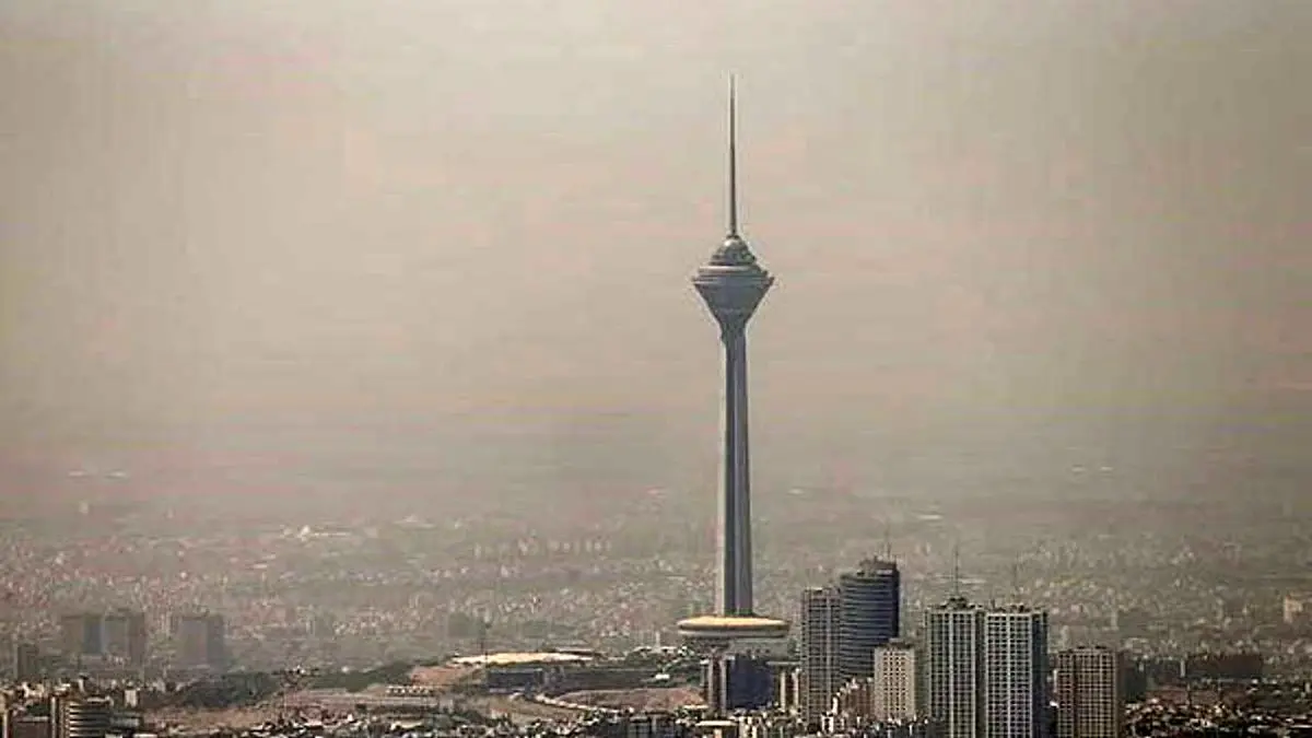 «ازن» برای سومین روز پیاپی هوای تهران را آلوده کرد