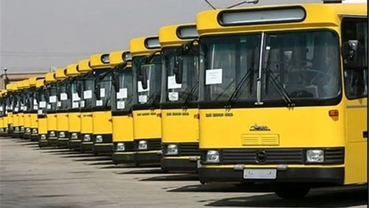 از هر 5 دستگاه اتوبوس تهران، حداقل سه دستگاه آن فرسوده است