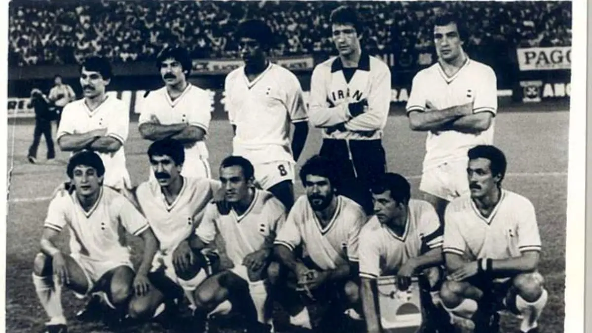 عکسی از اولین دیدار تیم ملی بعد از انقلاب اسلامی