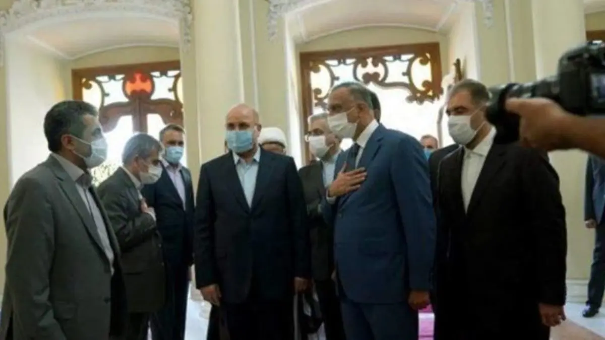 دیدار نخست‌وزیر عراق با قالیباف در پایتخت