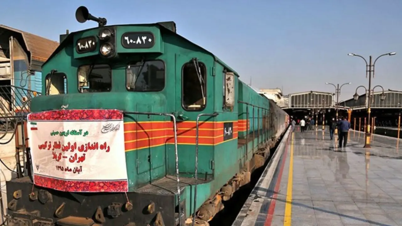 راه آهن عراق و ایران در آینده نزدیک به هم متصل می شود