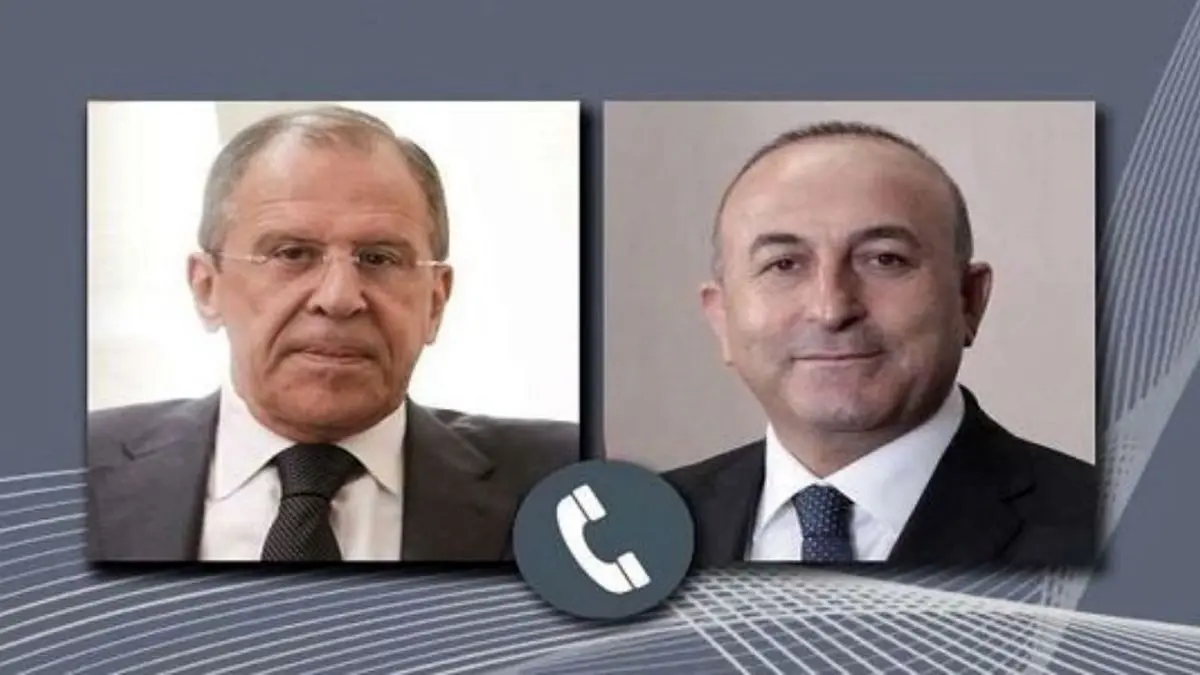 گفتگوی تلفنی چاووش‌اوغلو و لاوروف درباره مناقشه ارمنستان و آذربایجان
