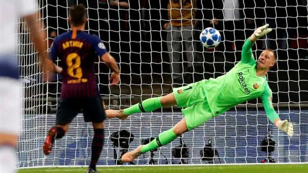 بارسلونا در آستانه تمدید قرارداد تِراِشتگن