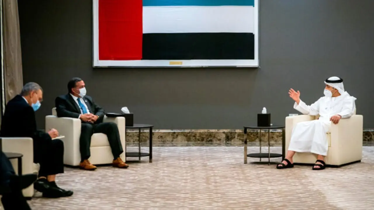 گفت‌وگوی وزیر خارجه امارات با یک مقام آمریکایی درمورد ایران