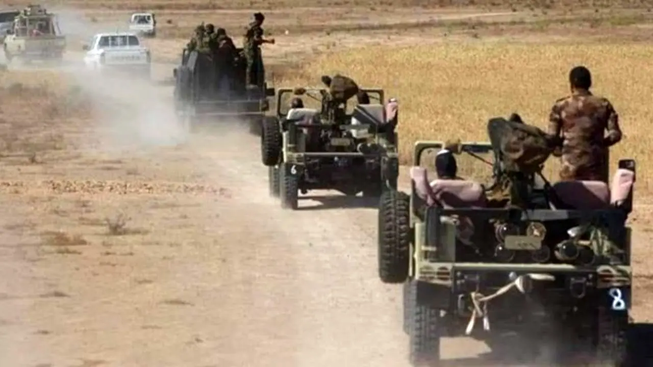 حمله هوایی آمریکا به پایگاه نیروهای حشد الشعبی در بغداد+ ویدئو