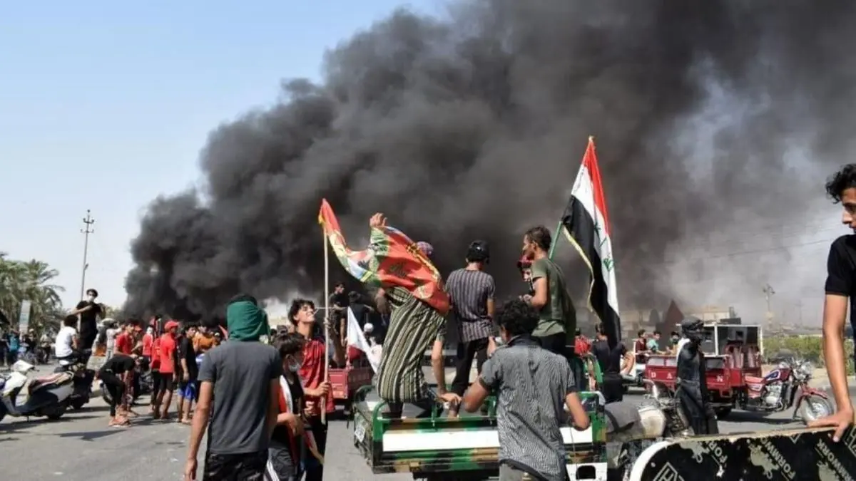 تظاهرات در اعتراض به قطع برق در عراق به خشونت کشیده شد