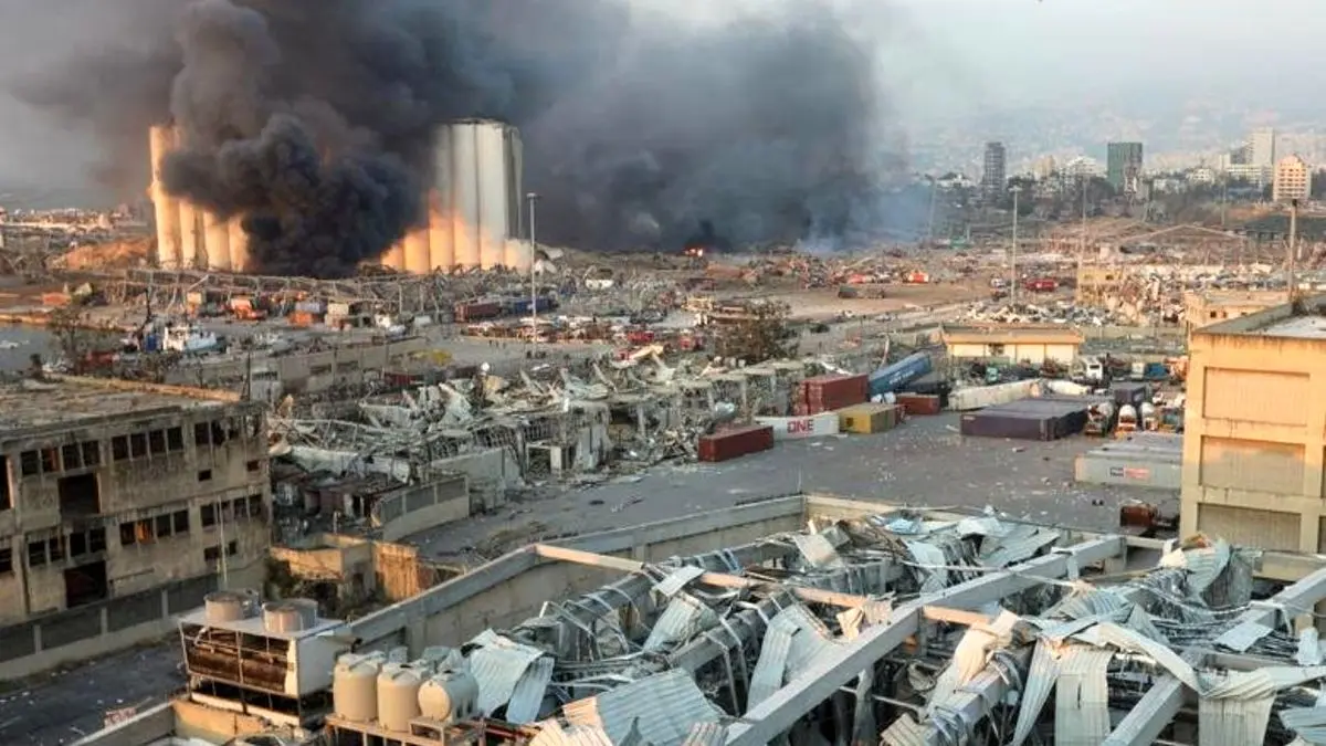 جدیدترین تصاویر از خرابی‌های انفجار بیروت+ ویدئو