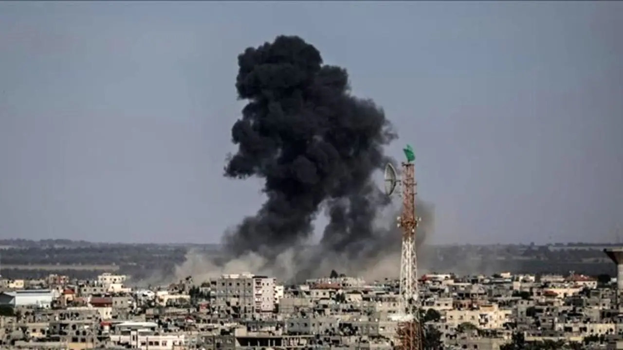حمله هوایی اسرائیل به شمال غزه