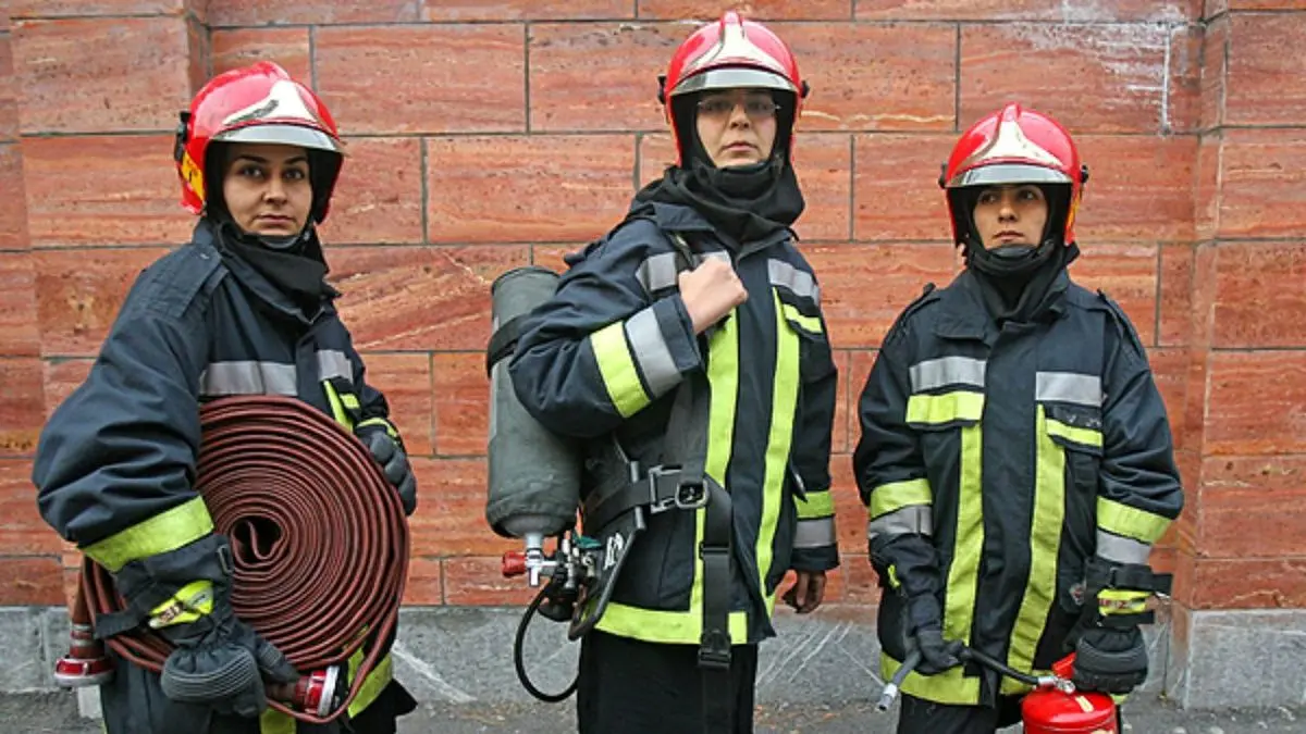 فعالیت آتش‌نشانان زن نیازمند فرهنگ‌سازی است