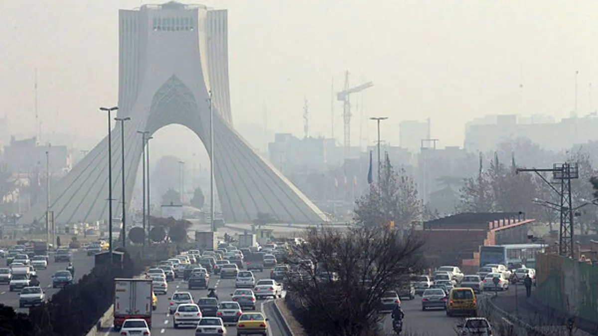 آلودگی طی 24 ساعت گذشته در تهران/ دمای 38 درجه هوا در پایتخت