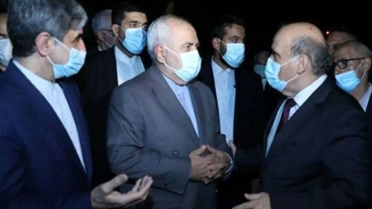 دیدار ظریف با وزیر خارجه لبنان
