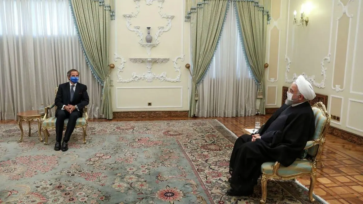 روحانی در دیدار مدیرکل آژانس انرژی اتمی چه گفت؟  ایران مثل گذشته آماده همکاری است