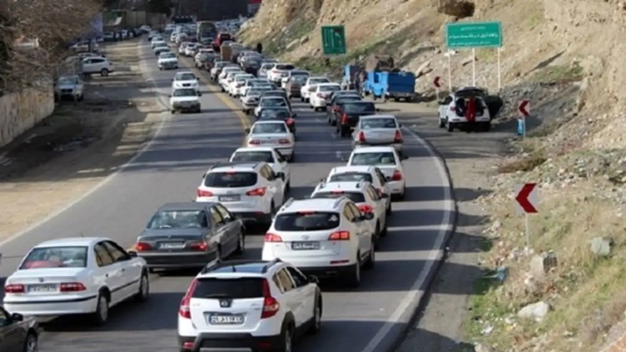 آخرین وضعیت ترافیکی محور‌های کندوان و هراز / شنبه 8 شهریورماه