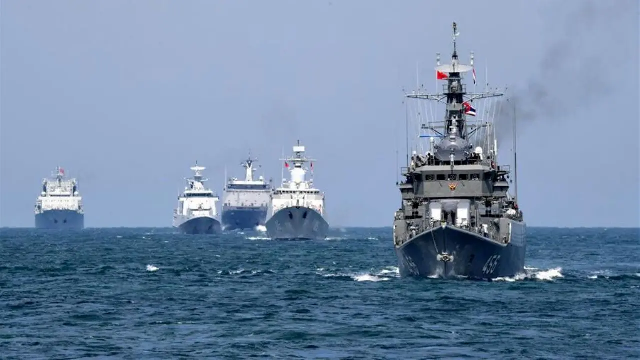 رزمایش نظامی چین در دریای چین جنوبی