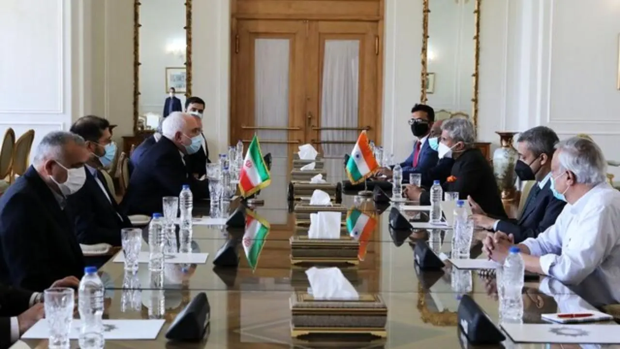 گزارش توییتری خطیب‌زاده از دیدار امروز وزرای خارجه ایران و هند