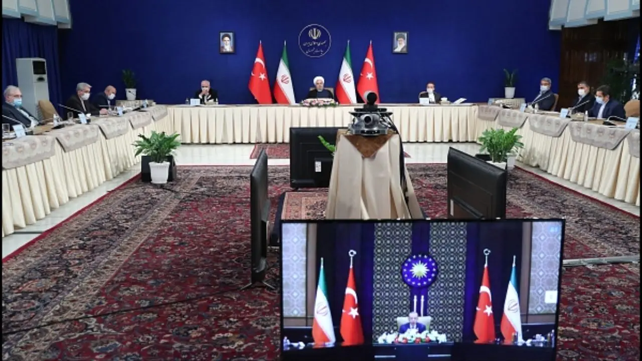 جزییات بیانیه مشترک ایران و ترکیه / عزم دو کشور جهت اجرای مؤثر تصمیمات دوجانبه براساس منافع مشترک