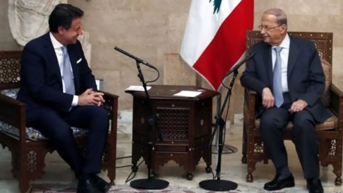 نخست‌وزیر ایتالیا در بیروت با رئیس‌جمهور لبنان دیدار کرد
